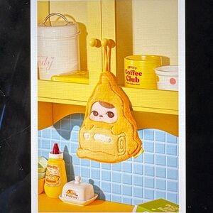 🥚🍳🥚 POP MART PUCKY EGG BEANIE SERIES HAND TOWEL 🥚🍳🥚 NWT 🥚🍳🥚